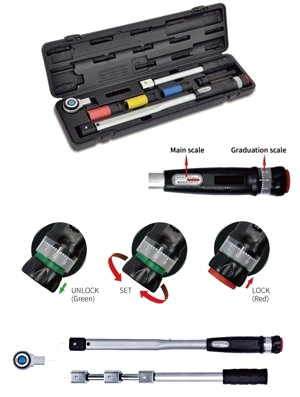 Drehmomentschlüssel-Set