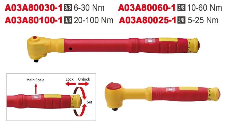 VDE Drehmomentschl&uuml;ssel